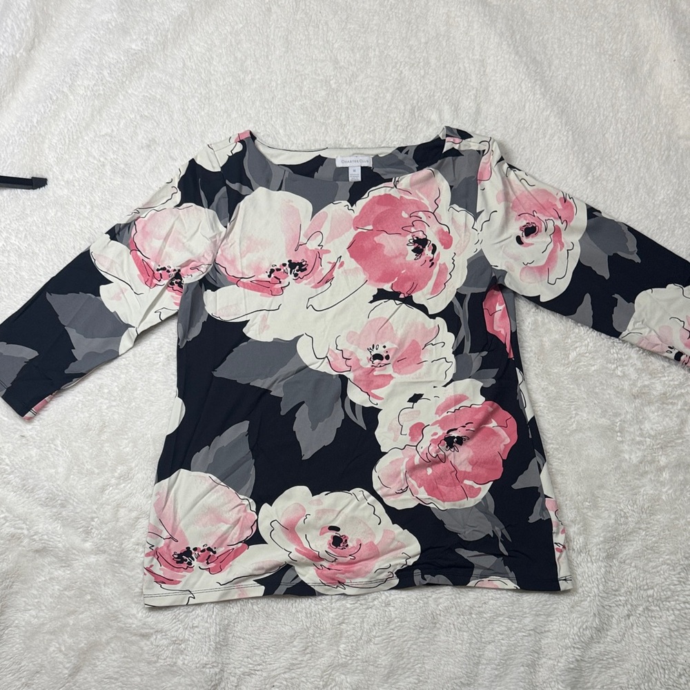 Floral Print Women's Top